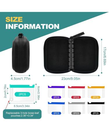 Water-Proof Pill Pouch Set | Weekly Pill Organizer - 2x Daily with Color-Coded Medicine Pouches | Reusable Travel Storage - A7 Rainbow - Buy Online on GoSupps.com