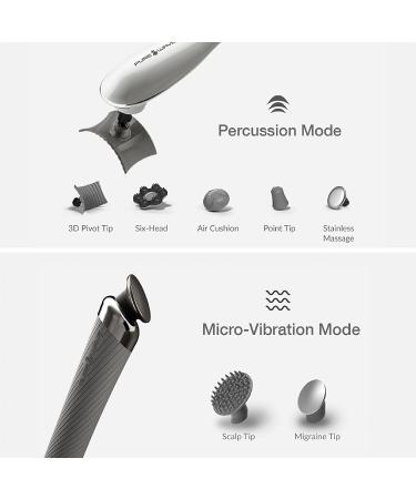 PUREWAVE GEN II Advanced Percussion + Vibration Massager - Dual Motor for Deep Tissue Relief - Buy Online on GoSupps.com