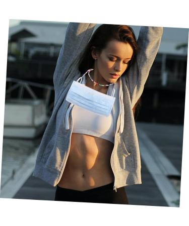 Shop Tovinanna 2-Piece Glasses Mask Chain | Portable Anti-Loss Mask Strap & Bead Hanging Chain - Buy Online on GoSupps.com