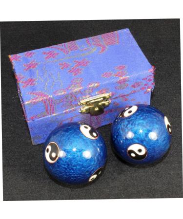 Handmade Health Massage Handball Set | Deep Tissue Yoga Balls | Decorative Marble Manual Gym Ball - Buy Online on GoSupps.com