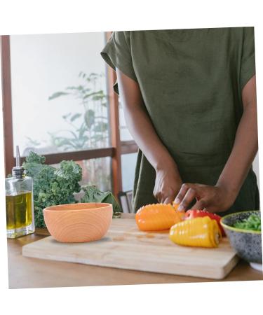 Zerodeko Wooden Bowl Salad Bowl Chip Container Christmas The Kitchen Bowl Food Bowl Dessert - Buy Online on GoSupps.com