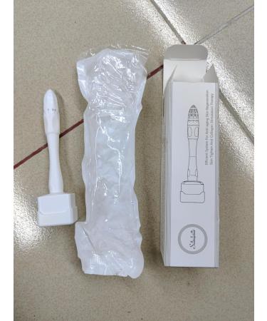 Forhome Derma Stamp Adjustable Microneedling Derma Stamp Microneedling with 140 Titanium Pins Professional Microneedling Pen for Face Body Hair Beard Growth - Buy Online on GoSupps.com