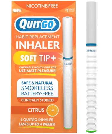 Quit Smoking Help Oral Fixation Craving Relief Quit Habit Replacement Tool Behavioral Support Made in USA (1 Pack Menthol)