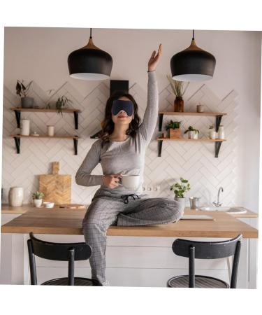 Fomiye Silk Eye Mask - Adjustable Under Eye Patches for Relaxation & Eye Care | Unisex 100% Polyester - 1 Pack - Buy Online on GoSupps.com