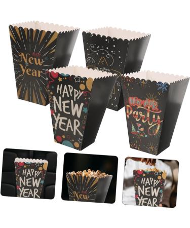 COHEALI 4pcs French Fries Popcorn Container Snack Bag Popcorn Buckets Popcorn Cup Movie Night Supplies Snack Holder Party Snack Container Popcorn Bowl Snack Bucket Packing Box Paper Candy - Buy Online on GoSupps.com