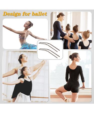 36 Piece Brown 3 Inch U Shaped Hair Pins for Women - Bobby Pins for Updo Styling - Buy Online on GoSupps.com