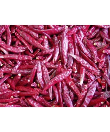 Earth Best 100% Natural Chilli Red Whole Premium Quality (Lal Mirch Sabut) Grade- Big Size 250 g - Buy Online on GoSupps.com