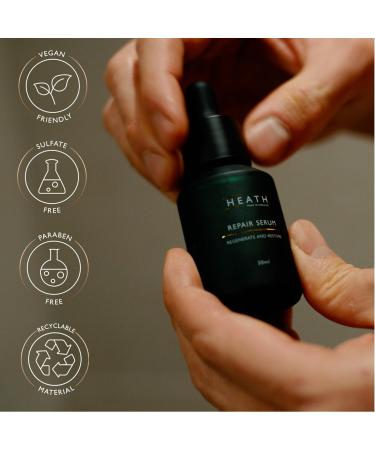 Men's Anti-Aging Serum with Bakuchiol and Lavender - Reduce Fine Lines Overnight - Vegan Formula - 30ml - Buy Online on GoSupps.com