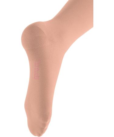 Medi Medive Comfort Knee Socks with Lace - Unisex Soft Compression Stockings CCL2 for Men & Women | Caramel | Size VII - Shop Now - Buy Online on GoSupps.com