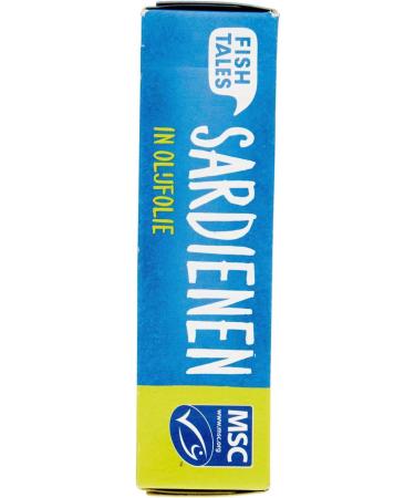 Sardines in olive oil 12 x 120g/85g - Buy Online on GoSupps.com