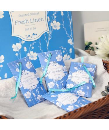 Buy Scent-Hi Linen Scented Sachets - Freshen Up Drawers Cupboards Rooms and Cars (14 Sachets) - International Shipping - Buy Online on GoSupps.com