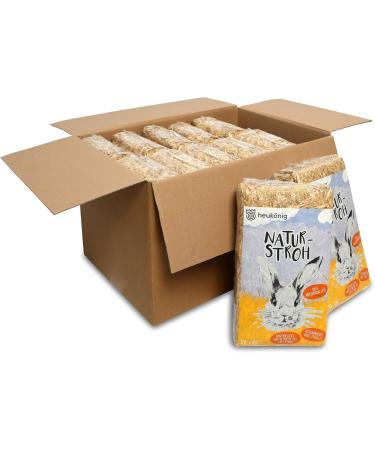 100% Straw 12kg in Handy 1kg Bags | Heukoenig.de - Premium Quality Natural Eco-Friendly Product - Buy Online on GoSupps.com