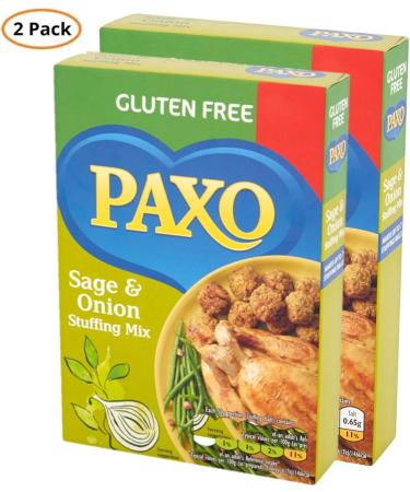 Paxo Sage & Onion Gluten Free 150gx2 (pack of 2) makes 14 balls - Buy Online on GoSupps.com