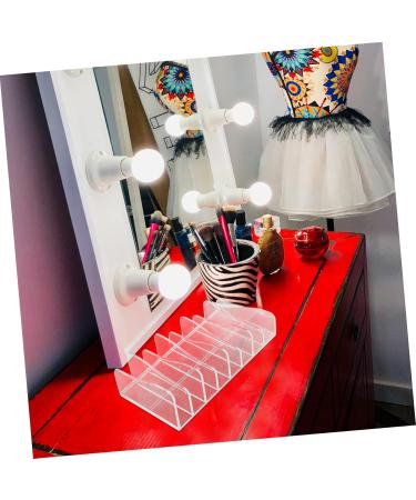 Housoutil Eyeshadow Organizer 4pcs Eyeshadow Storage Organizing Multi-Grid Multi-Purpose Display Eye Makeup Puff Multipurpose - Buy Online on GoSupps.com