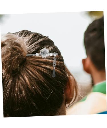 PLAFOPE Antique Hairpin Hair Accessories Hair Stick Chopsticks Hair Claw Clips Decorative Hair Chopstick Hair Bun Accessories Hair Bun Stick Hair Bun Holder Girl Hair Chopstick Zinc Alloy - Buy Online on GoSupps.com