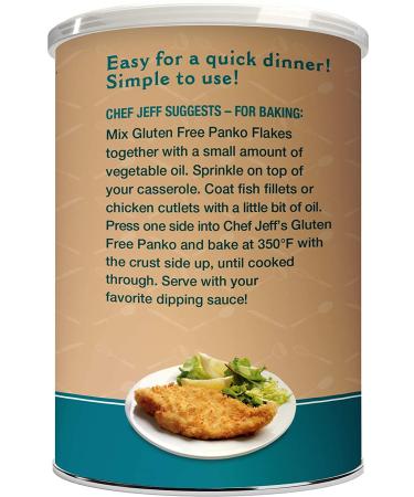 Jeff Nathan Creations Gluten Free Plain Panko 15 oz (2 Pack) - Gourmet Quality - Buy Online on GoSupps.com