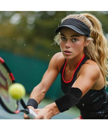 Adjustable Elbow Brace & Support for Tendonitis Epicondylitis Pain Relief Sleeve for Tennis Golf Weightlifting & Arthritis Shop Now - Buy Online on GoSupps.com