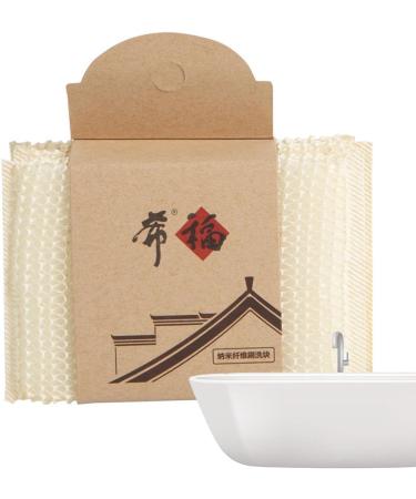 FOCCAR Dish Sponges Kitchen Powerful Nanofiber Dish Washing Scrubbers Non Scratch Cleaning Sponges for Kitchen Bathroom Tiles Sinks Faucets RP0BG2ETAFJL45SIP6H - Buy Online on GoSupps.com
