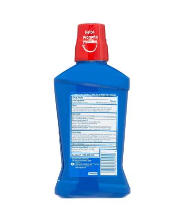 Colgate Peroxyl Mouth Sore Rinse - Mild Mint, 16.9 fl oz - Buy Online on GoSupps.com