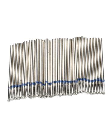 50Pcs Nail Drill Bit Cuticle Cleaning Ball Head Nail Drill for Gel Nails Professional Drill Nail Drill Bits Set Nail Drill Bits for Acrylic Nails La5