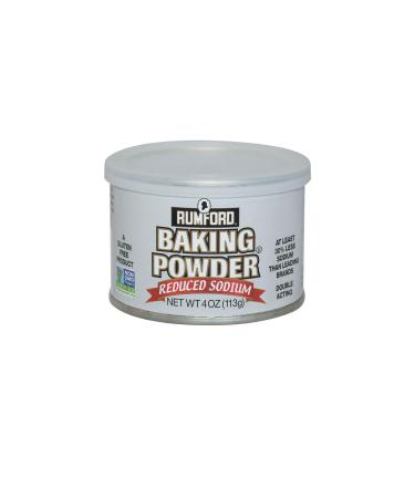 Rumford Reduced Sodium Baking Powder, 4 Ounce