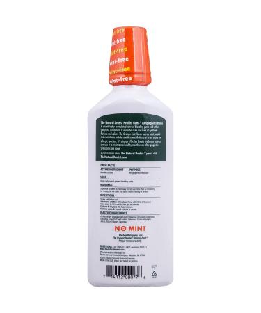 The Natural Dentist Healthy Gums Mouthwash Orange Zest 16.9oz Bottle - Pack of 3 - Buy Online on GoSupps.com