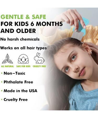 Head Hunters Extra Strength Lice Treatment Shampoo Kit with Repellent Spray & Comb - Non-Toxic & Effective Family Hair Treatment - Buy Online on GoSupps.com