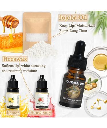 2 in 1 Lip Care Making Kit: Create Your Own Sugar Lip Scrub & Coconut Lip Balm - Complete DIY Set with Essential Oils Beeswax & Butters for Moisturizing and Exfoliating - Gift for Women Girls - Buy Online on GoSupps.com