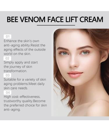 Grospe Bee Venom Cream Bee Venom Face Lift Cream with Airless Pump - Wrinkle Removal & Firming Moisturizing Lifting & Recovery - for All Skin Types - 1.76 Oz - Buy Online on GoSupps.com