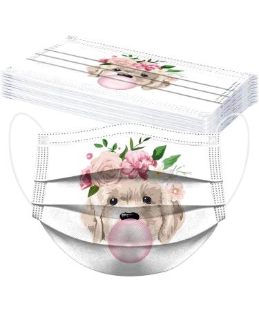 NcQifei 50-Pack Children s 3-Layer Disposable Face Masks - Cute Cartoon Designs Breathable Mouth Protection for Boys & Girls - Buy Online on GoSupps.com