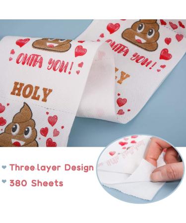 40th Birthday Prank Toilet Paper - Funny Gag Gift for Men and Women - Novelty Party Decoration - 380 Sheets & 3 Layers - Buy Online on GoSupps.com