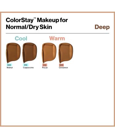 Revlon ColorStay Makeup SPF 20 1.0 oz - Pack of 2, Porcelain - Medium-Full Coverage, Natural Finish, Oil Free - Buy Online on GoSupps.com