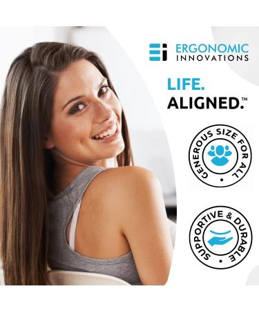 Deluxe Donut Pillow for Hemorrhoids & Tailbone Pain - Machine Washable & Water Resistant Cover - Discreet Carry Bag - Seat Cushion for Men & Women - Buy Online on GoSupps.com