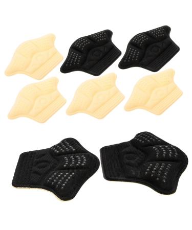 Healeved 4 Pairs Heel Inserts for Women Heel Protectors for Boots Foot Heel Tapes Shoe Inserts for Shoes That are Too Big Heel Cushions for Back of Heel Miss Adhesive Tape Men's Shoes Foam