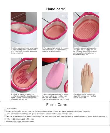 Paraffin Wax 450g Deeply Moisturising Paraffin Wax Beads Blocks for Hands Feet Dry Skin Stiff Muscles Pain Relieving(Rose) - Buy Online on GoSupps.com