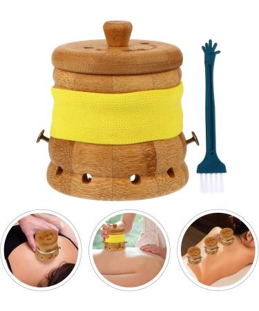 Moxa Burner Holder Box - Adjustable Moxibustion Therapy Device for Back Leg & Stomach Healing - Buy Online on GoSupps.com