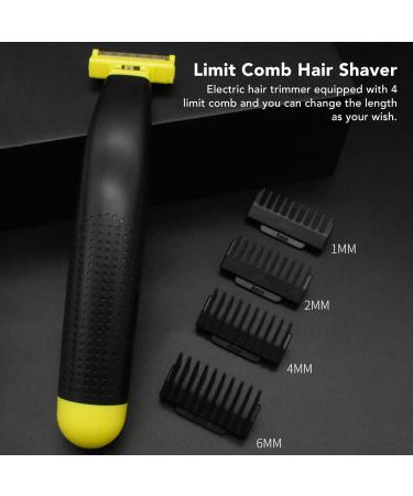 Full Body Wet and Dry Electric Shaver for Men - Model #1 Black | Ultimate Double Shave Experience - Buy Online on GoSupps.com
