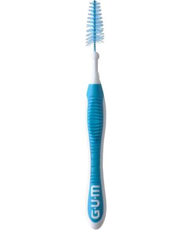 GUM Trav-ler Interdental Brushes Blue 1.6 mm - 12 Pieces | Anti-Slip Handle Interdental Toothbrushes for Effective Cleaning - Buy Online on GoSupps.com