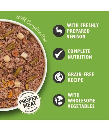 Lily's Kitchen Natural Wet Food for Adult Dogs - Campfire Stew Grain-Free Recipe (6 x 400g) - Venison & Pheasant - Buy Online on GoSupps.com