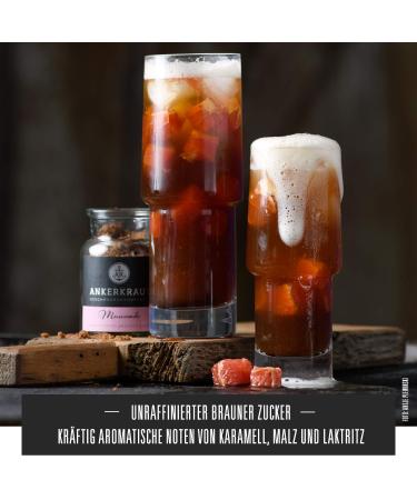 Buy Ankerkraut Muscovado Sugar 90g - Premium Brown Whole Cane Sugar in Cork Glass - International Shipping - Buy Online on GoSupps.com