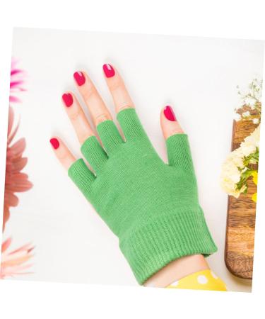 MERRYHAPY 2 Pairs Gel Gloves Hand Care Gloves for Cracked Skin Moisture Gloves Blue Moisturising Gloves Moisturizing Gloves Half Finger Skincare Gloves Gel Moisturizing Gloves Dipping - Buy Online on GoSupps.com