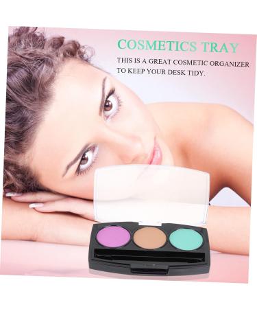 Ipetboom 20 Pcs Eyeshadow Highlighter Makeup Pallet Nude Lipstick Pallet Eye Shadow Box up Concealer 7.2x4.2cmx2pcs Blackx2pcs - Buy Online on GoSupps.com