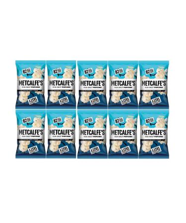 10 x 20g Cinema Sea Salt Popcorn Gluten-Free & Vegan 96 Calories