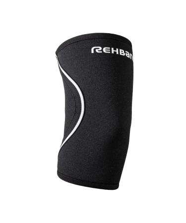 Rehband QD Elbow Sleeve 3mm Elbow Support Black Medium