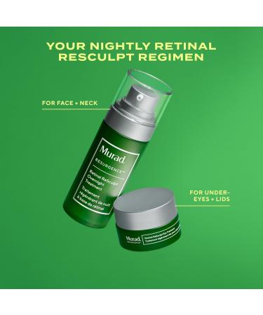 Murad Retinal ReSculpt Eye Lift Treatment - Age-Defying Eye Cream with Encapsulated Retinal Gentian Root & Oat-Firming Film for Youthful Eyes - Tightens Droopy Lids & Under-Eye Bags - 0.5 Fl Oz - Buy Online on GoSupps.com