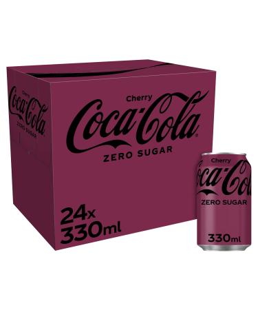 Coca-Cola Zero Sugar Cherry 24 x 330ml