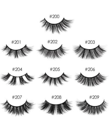 UAMOU 10/50/100 Pairs Natural Fake Eye Lashes Soft Curly Makeup Tools Faux Cils Fluffy Cilios 3D Mink False Eyelashes Cheerfully (Color : MIX 60 PAIRS Size : Lashes) Lashes MIX 60 PAIRS - Buy Online on GoSupps.com