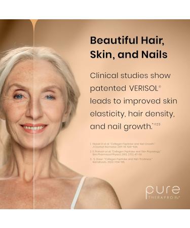 Pure Therapro Rx TriActive Collagen Plus Collagen Powder for Hair Skin Nails Bones & Joints Hydrolyzed Collagen Powder w/Patented Peptides Unflavored Multi Collagen Protein Powder 30 Servings - Buy Online on GoSupps.com