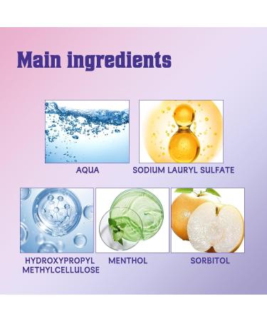 Purple Teeth Whitening Toothpaste Cleans Teeth Stains Oral Odor Care for Gums Whitening Toothpaste - Buy Online on GoSupps.com