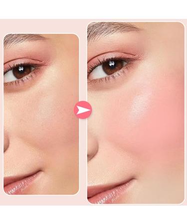 Embossed Smooth Powder Blush Palette For Cheeks Embossed Girl Blush For Cheeks Face Matte Blush Palette (Pink*2 6g) Pink*2 6 g (Pack of 1) - Buy Online on GoSupps.com